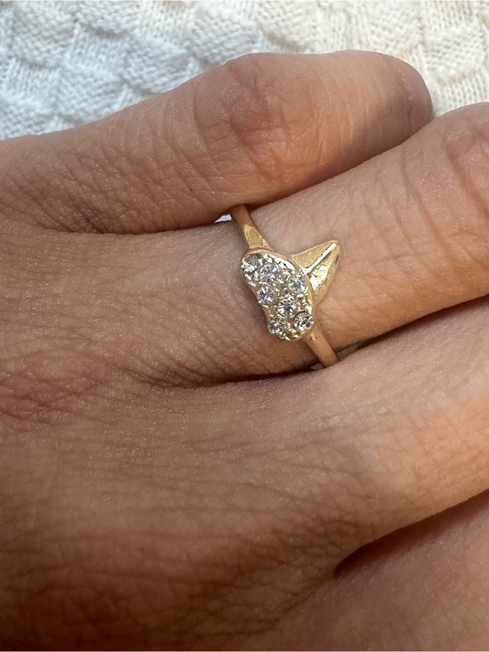 Boutique gold  ring